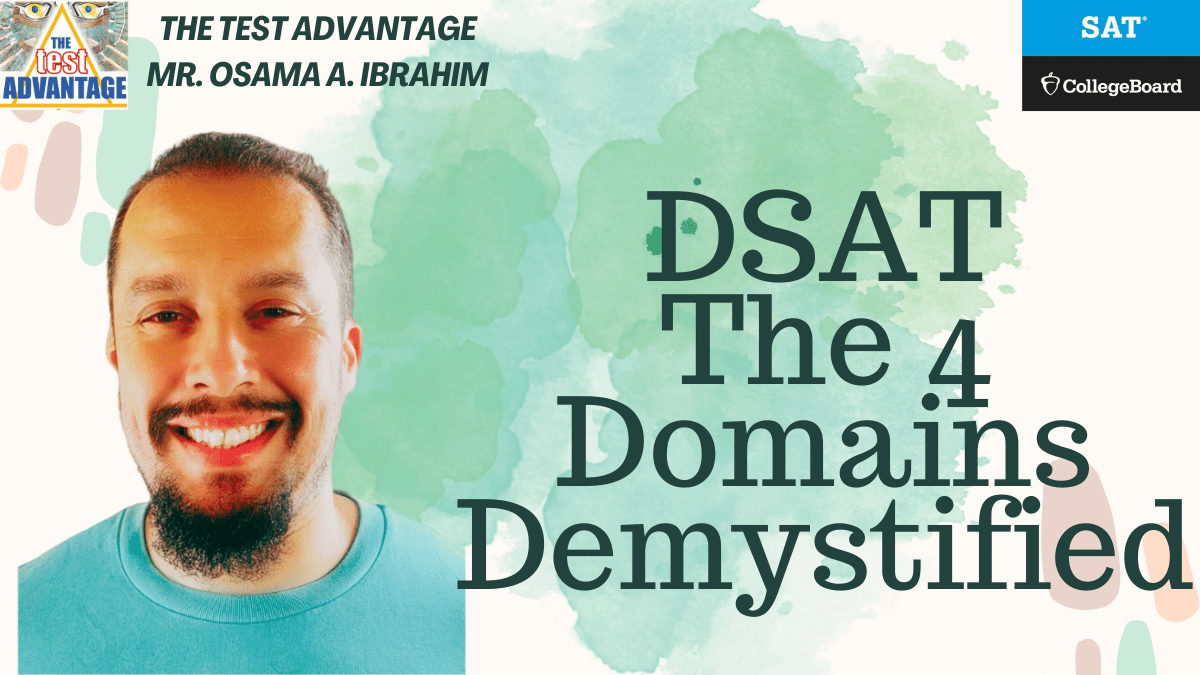 The Four Domains of the Digital SAT Reading Section and Resources