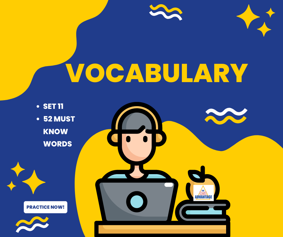 Boost Your Vocabulary in a Flash: The Ultimate Guide to SAT, EST, and Digital SAT Words | Set 11