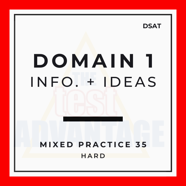 Domain 1 | Information and Ideas | Mixed Practice  35