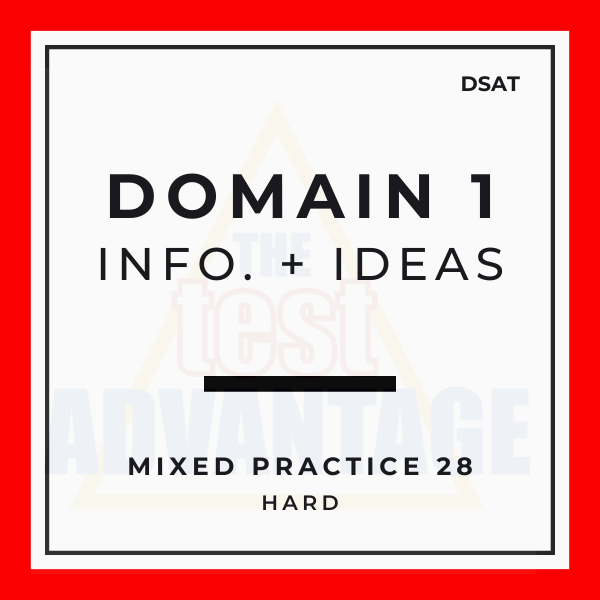 Domain 1 | Information and Ideas | Mixed Practice  29