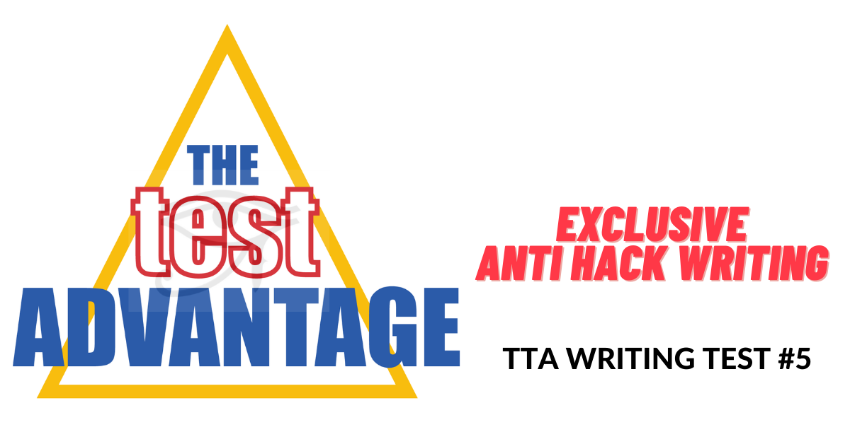 EST | TTA Writing Mastery | Test 5 | Report Available Test