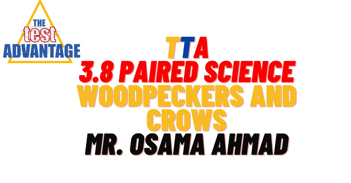 3.8 Science Paired - Woodpeckers and Crows Test Image