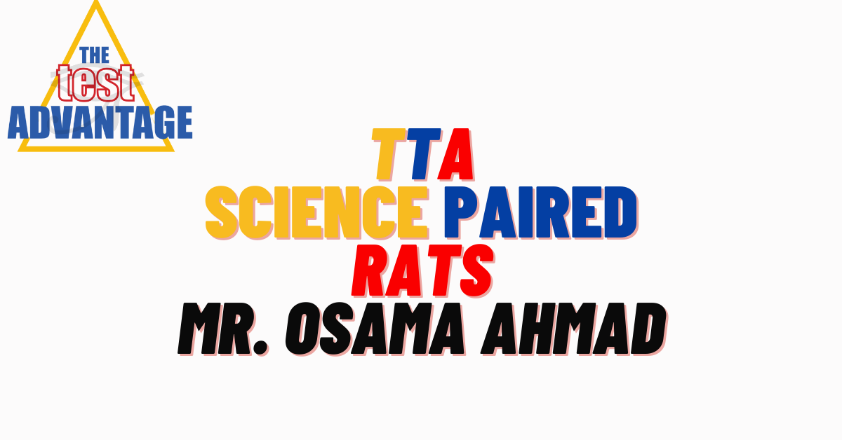 EST Reading | Paired Science | Passage 25 | Rats Test Image