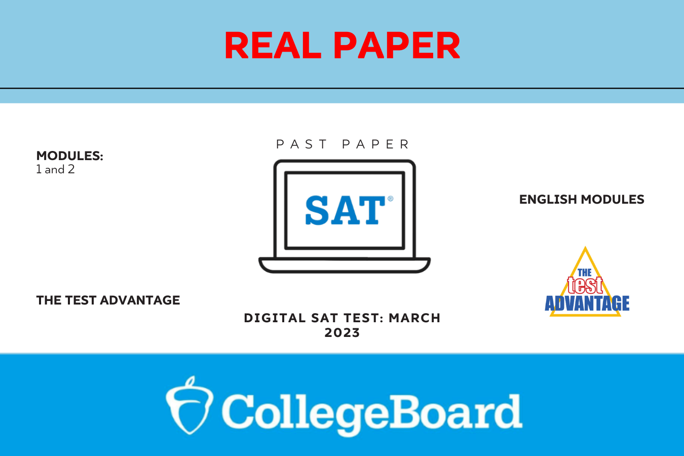 DSAT English | Test 1 | Mod 1 and 2* Test