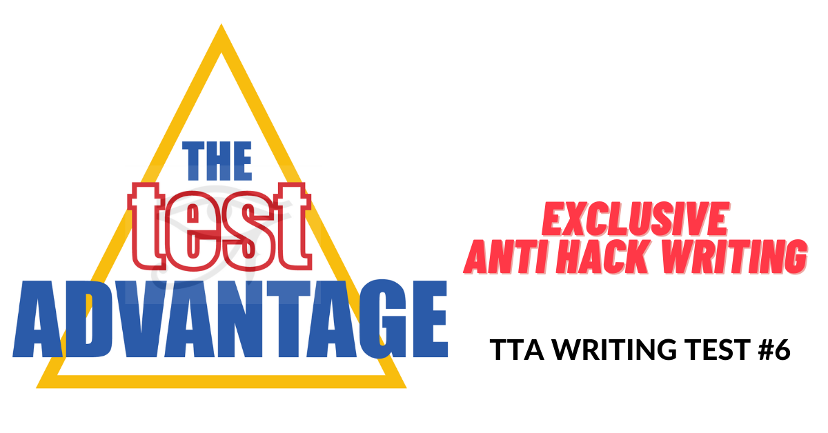 EST | TTA Writing Mastery | Test 6 | Report Available Test