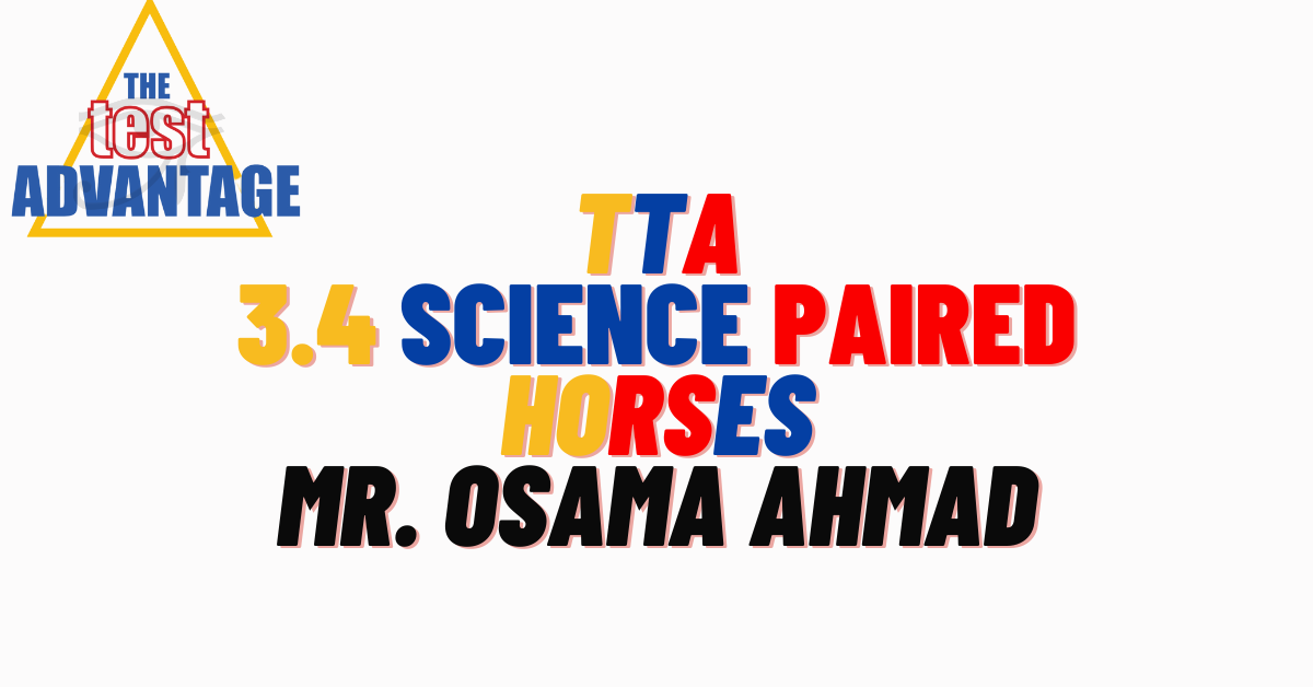 EST Reading | Paired Science | Passage 24 | Horses Test