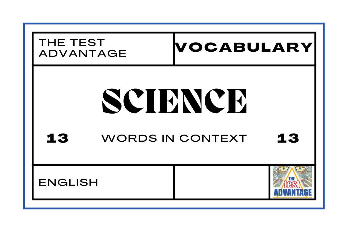 Words in Context 13: Science