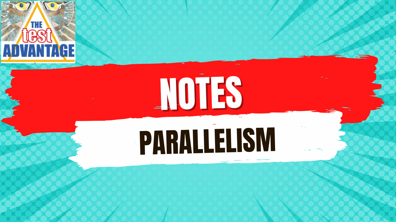 Lesson 14 | Notes | Parallelism of Words, Phrases, and Lists